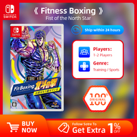 Nintendo Switch Game Deals - Fitness Boxing Fist of the North Star - Games Cartridge Physical Card for Switch OLED Lite