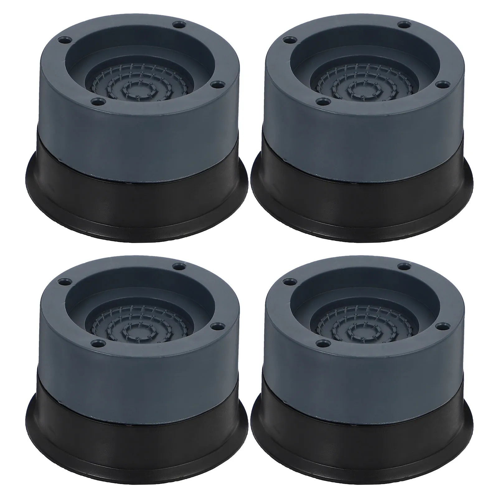 4Pcs Washing Machine Anti-Slip Pads Heavy Duty Stabilizer for Dryer Laundry Appliance Noise Reduction Foot Pad Protector