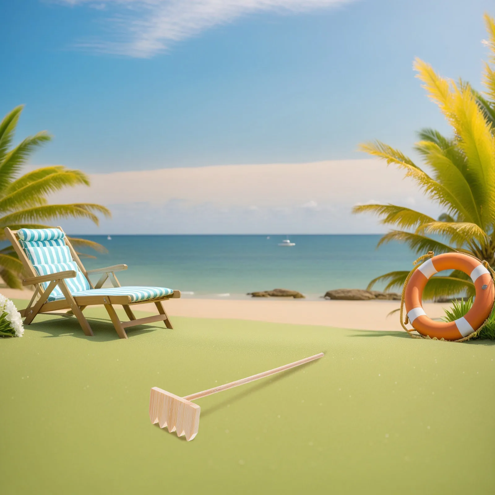 3 قطع من أدوات حديقة زن المصنوعة من الخيزران الصغيرة المحمولة خفيفة الوزن قلم رسم رمل للمنزل والمكتب وديكور المناظر الطبيعية الصغيرة