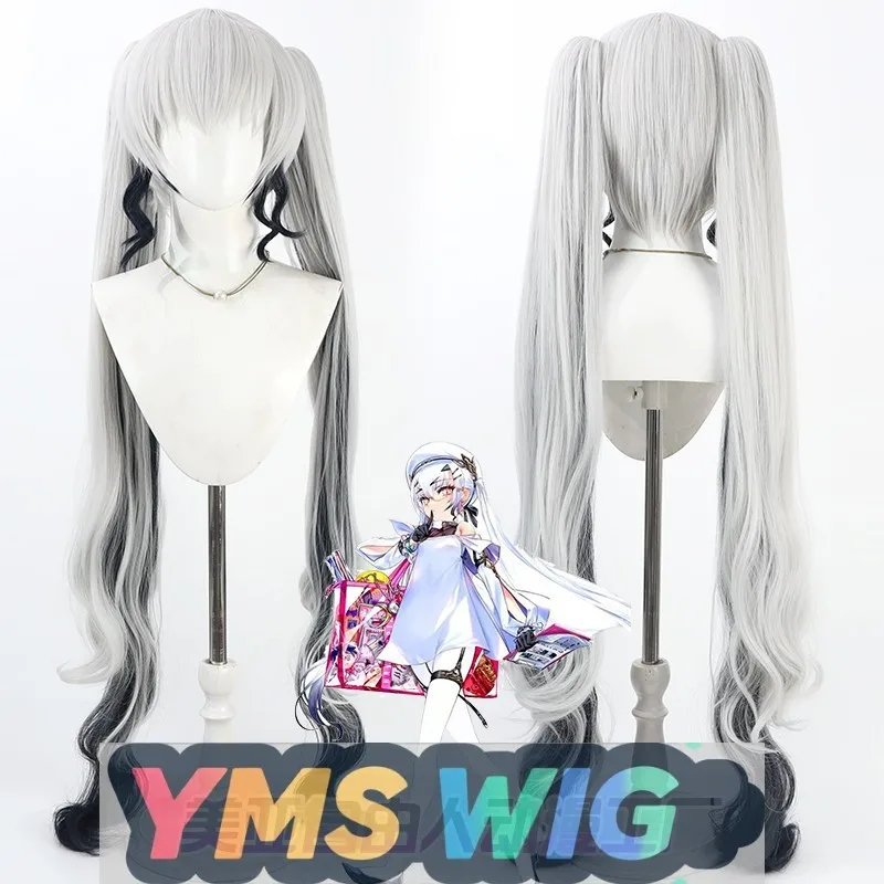 

[YMS WIG] FGO New Servant Water Morgan Косплей Парик Twin Tails