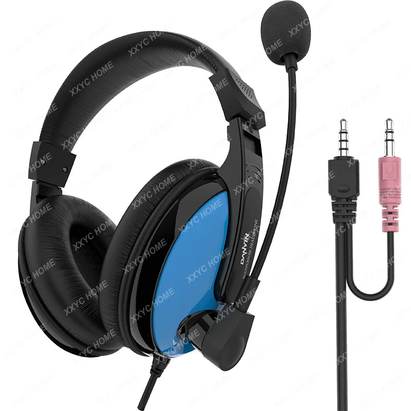 Electronic Dt3688 Headset Multi-Function Plug Computer Phone Headset