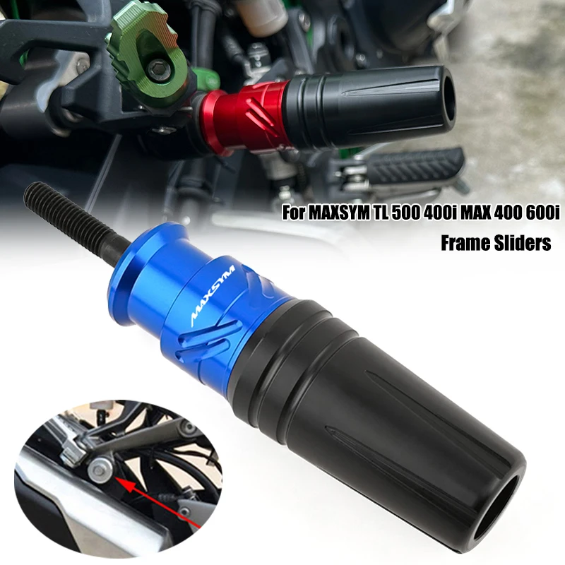 For SYM MAXSYM TL 500 508 Maxsym TL500 TL508 2020-2022 Motorcycle Accessories Falling protection Exhaust Silder Crash pad slider