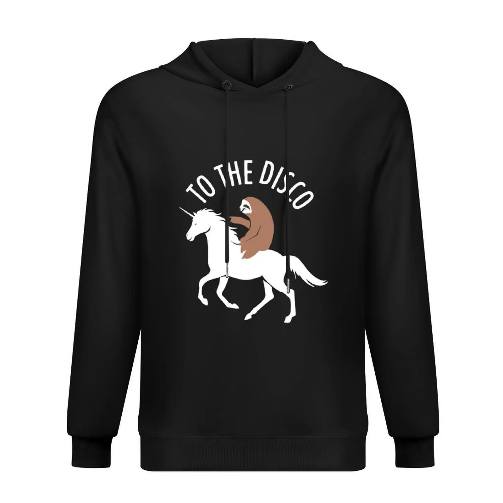 

Sloth To the Disco Unicorn Hoodie blouse autumn japanese style autumn jacket men anime hoodie