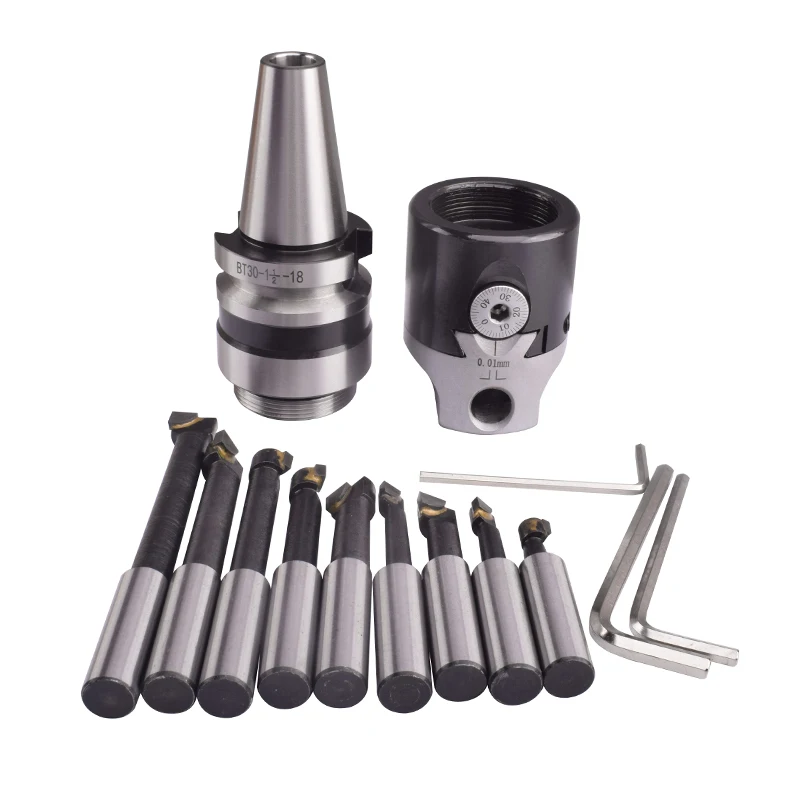 

Machine Tools Machine Boring Tools Bt40 Boring Head Boring Shanks Set Boring Head