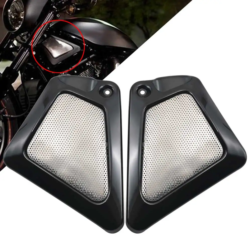 Motorcycle Airbox Frame Neck Air Intake Side Cover Black For Harley VRSCA VRSCB VRSCDX V-Rod Night Special 2002-2017 Accessories