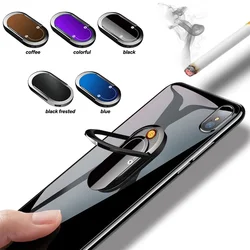 New Creative Cigarette Lighter Can Be Used As A Mobile Phone Holder USB Charging Lighter Multi-functional Cigarette Lighter