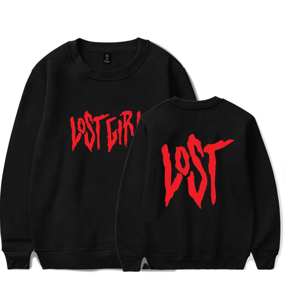 Nova Rockafeller Merch Lost Girl Sweatshirt O-Neck Long Sleeve Fashion Pullover Sweatshirt 2025 New Streetwear