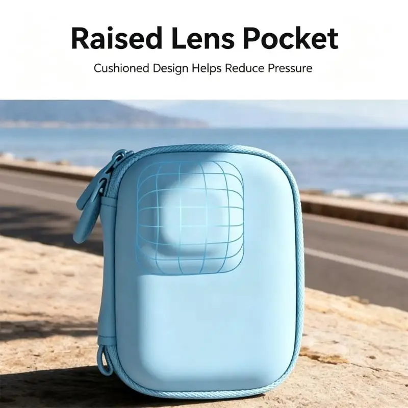 31BA Action Camera Storage Bag with Integrated Attachment Point for Action 6 Carrying