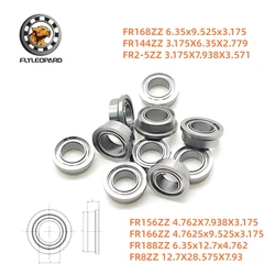 2PCS FR156ZZ 4.762*7.938*3.175 High Quality ABEC-7 3/16'' X 5/16'' X 1/8'' Inch Flange Ball Bearings FR168ZZ 6.35x9.525x3.175