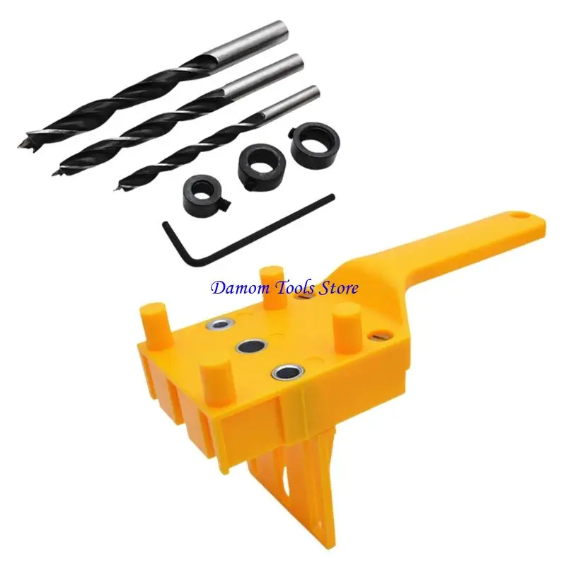 57BE Complete Boring Jigs Hole Locator For Flawlessly Dowel Joints And Cabinet Making