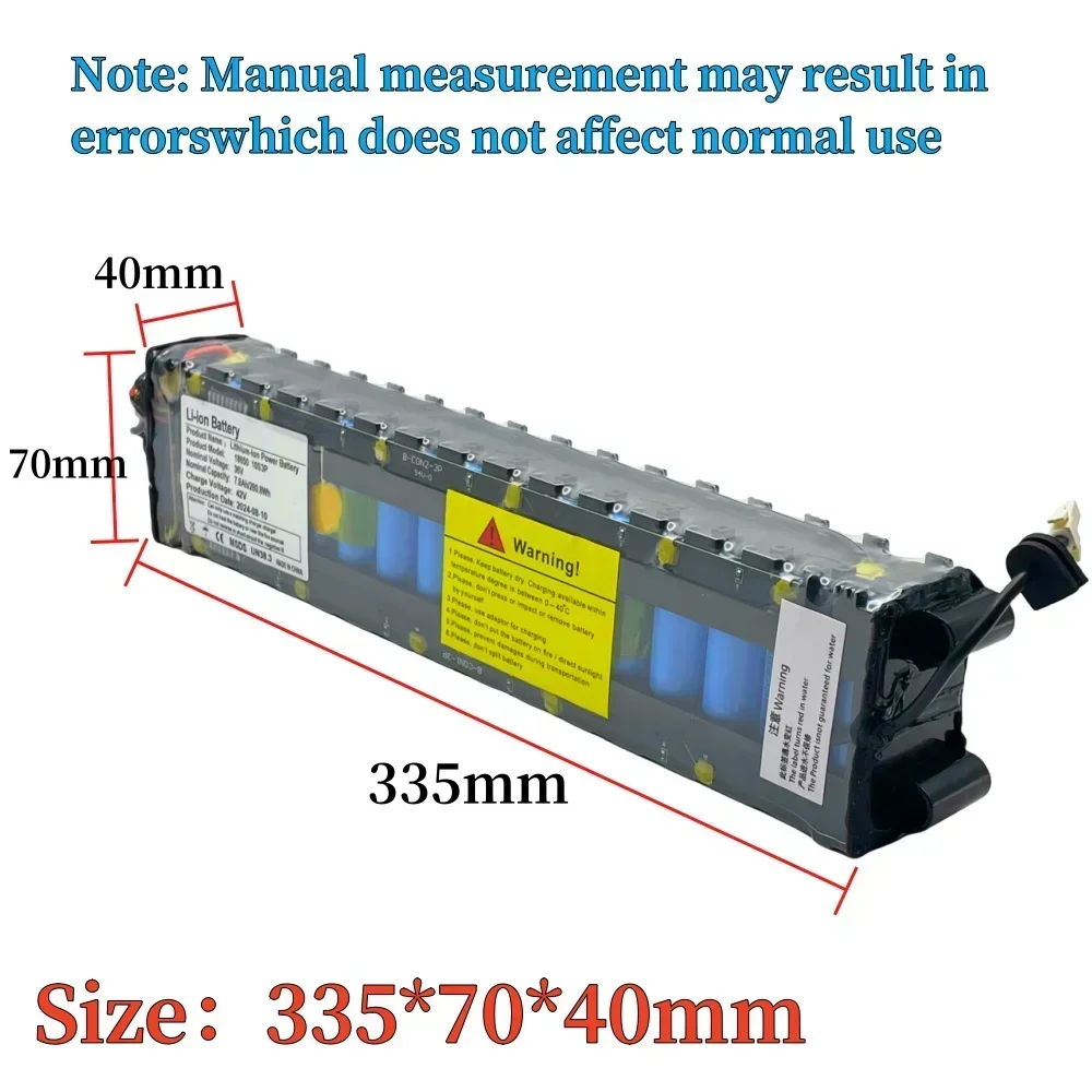 Wild de communication de cellule NE1003-H de paquet de batterie d'ion de Litium de 18650 10S3P 36V 7800mAh pour le scooter électrique de Xiaomi M365