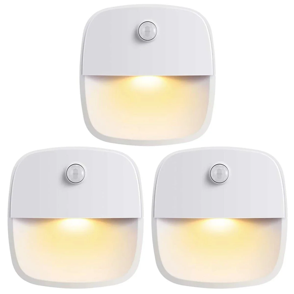 

Night Light Smart Motion Sensor Light Battery Operated LED Night Lamp for Bedside Lamps Kids Bedroom Hallway Pathway Toilet Seat