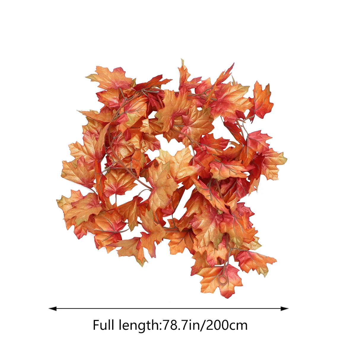 

Artificial Maple Rattan Simulation Leaves Plant Vine Halloween Pendant Fall Decorations Thanksgiving Gift Home GardenDecorative