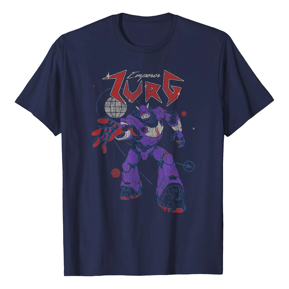 ديزني بيكسار لايت يير الإمبراطور زورج تي شيرت الطنانة الجرافيك الرجال النساء الشباب قصيرة الأكمام تي شيرت حجم كبير رداء علوي غير رسمي اليومي