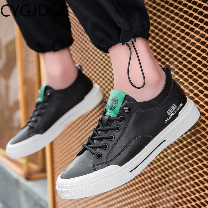 Casual Shoes for Men Designer Sneakers Leather Shoes for Men Office 2024 Italiano Fashion Shoes Men Casuales Zapatillas Hombre