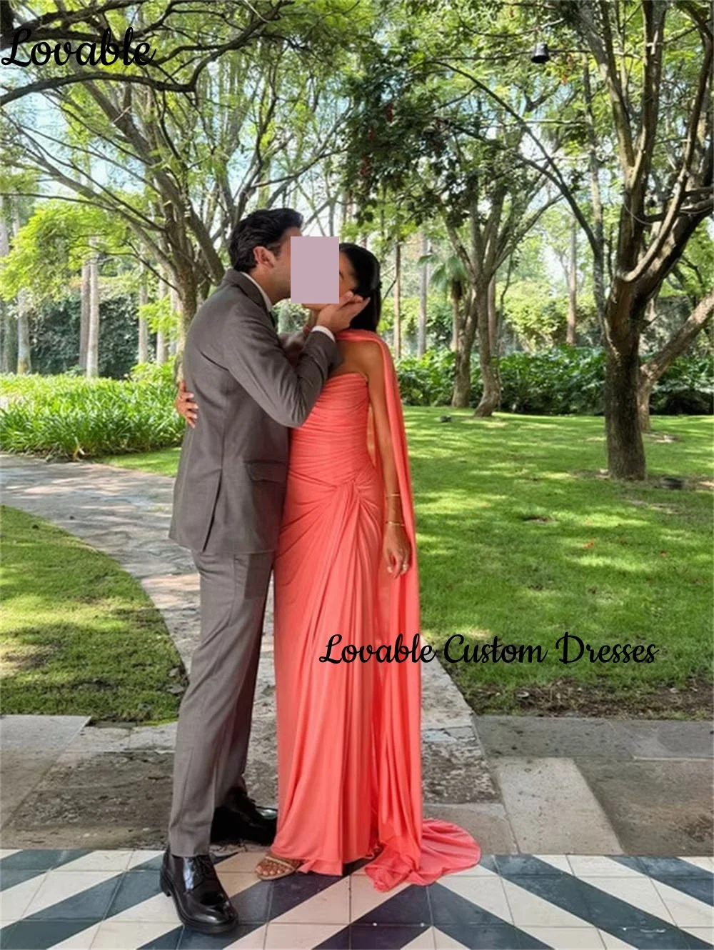 فساتين سهرة Customize Women'S Evening Dresses Ruffle Sweetheart Zipper Up Dresses For Prom Sleeveless A-Line Formal Dresses