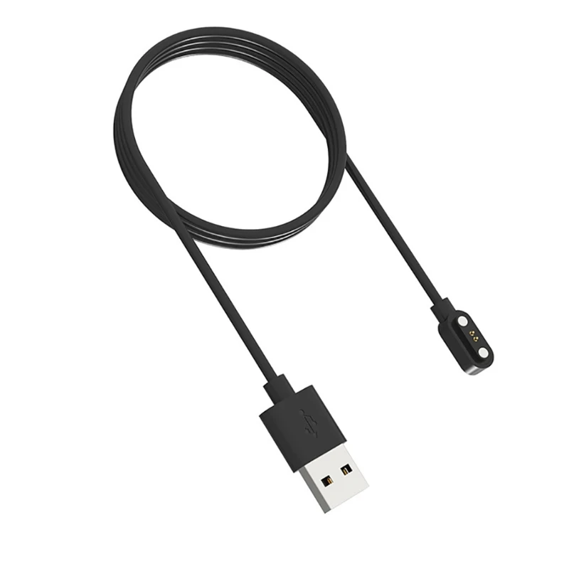 Cargador Cable magnético USB, carga 2 pines para pulsera seguimiento Fitness HW12 HW16, pulsera inteligente