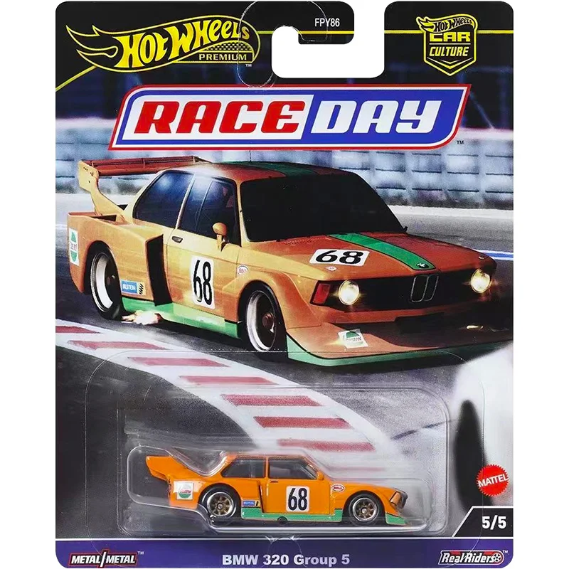 Genuine Hot Wheels Car Culture Race Day Premium Models 1/64 Nissan Z Bentley Rexy Porsche Corvette Toys for Boys Auto Collection