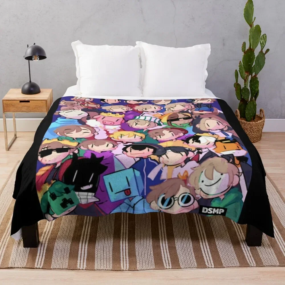 

DSMP Throw Blanket Stylish Decor Blanket Gift for Friends Roommate
