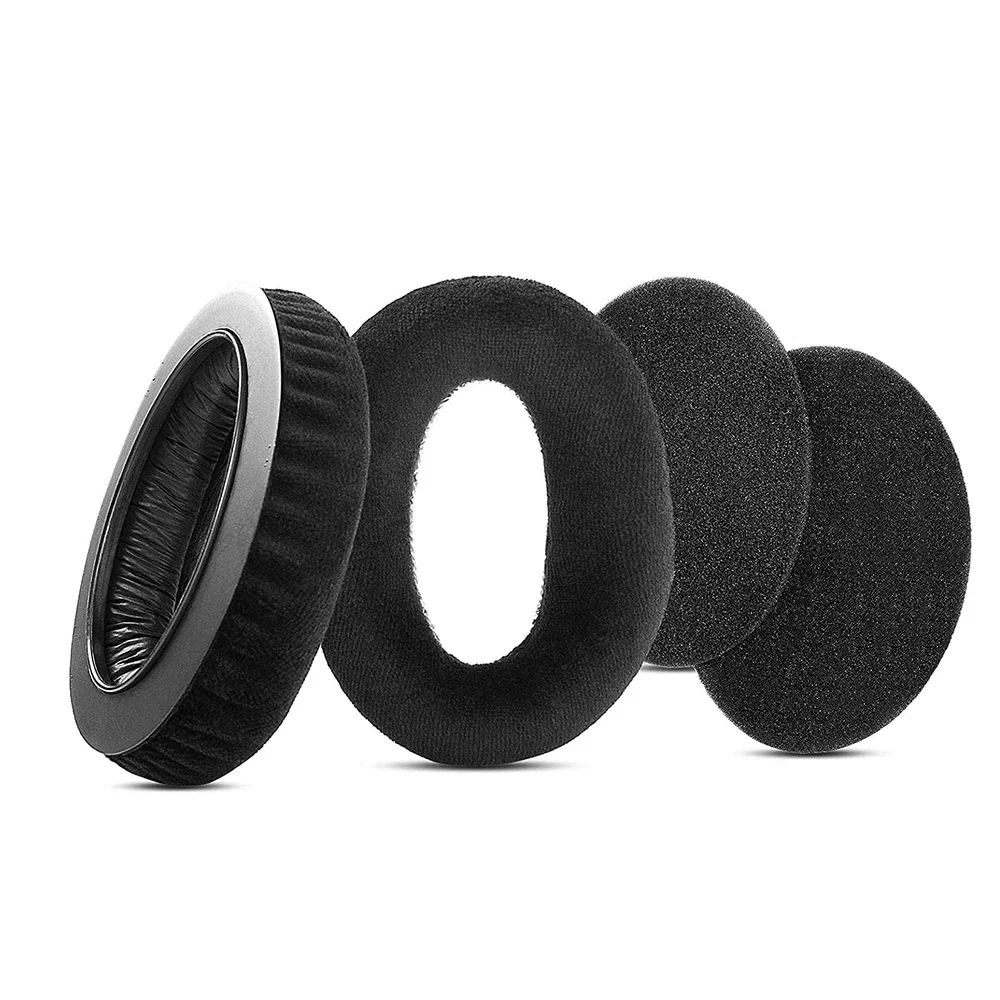 YAYINCC Ersatz-Ohrpolster + Kopfband-Abdeckung mit Reißverschluss für Sennheiser HD 600 660S 650 6XX 580 58X 565 545 535 Kopfhörer – Detail 1