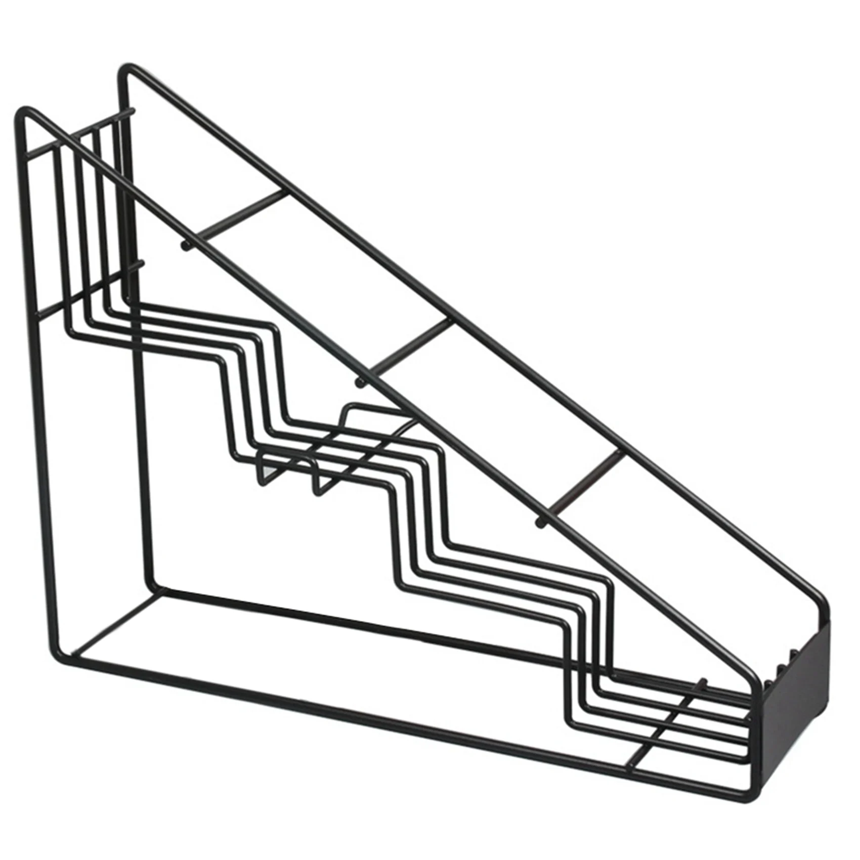 Bottle Wire Display Rack Syrup Rack Coffee Storage Rack Multifunction Milk Tea Cup Rack Display