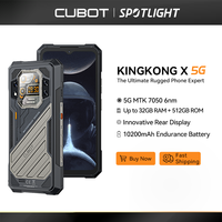 CUBOT KINGKONG X, 2024 New Rugged Smartphone 5G, Dimensity 7050,32GB +256/512GB,120Hz Screen, 10200mAh, NFC, WiFi 6, Add to Cart