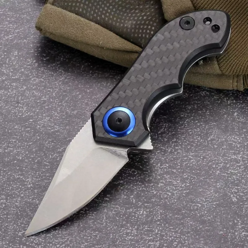 

New ZT 0022 Mini folding knife CPM-20CV Blade edc multitool knives utility Daily at home cutting outdoo bushcraft tactical knife