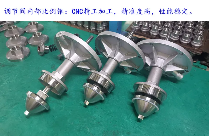 Detalle 4 de Electroválvula China Smart Positioner Control Pneumatic Angle Seat Valve Neumática