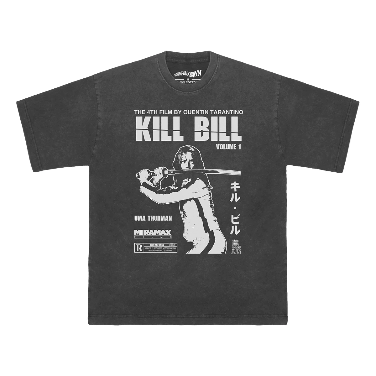 KILL BILL T-Shirt VOL1 Quentin Tarantino Uma Thurman Lady 