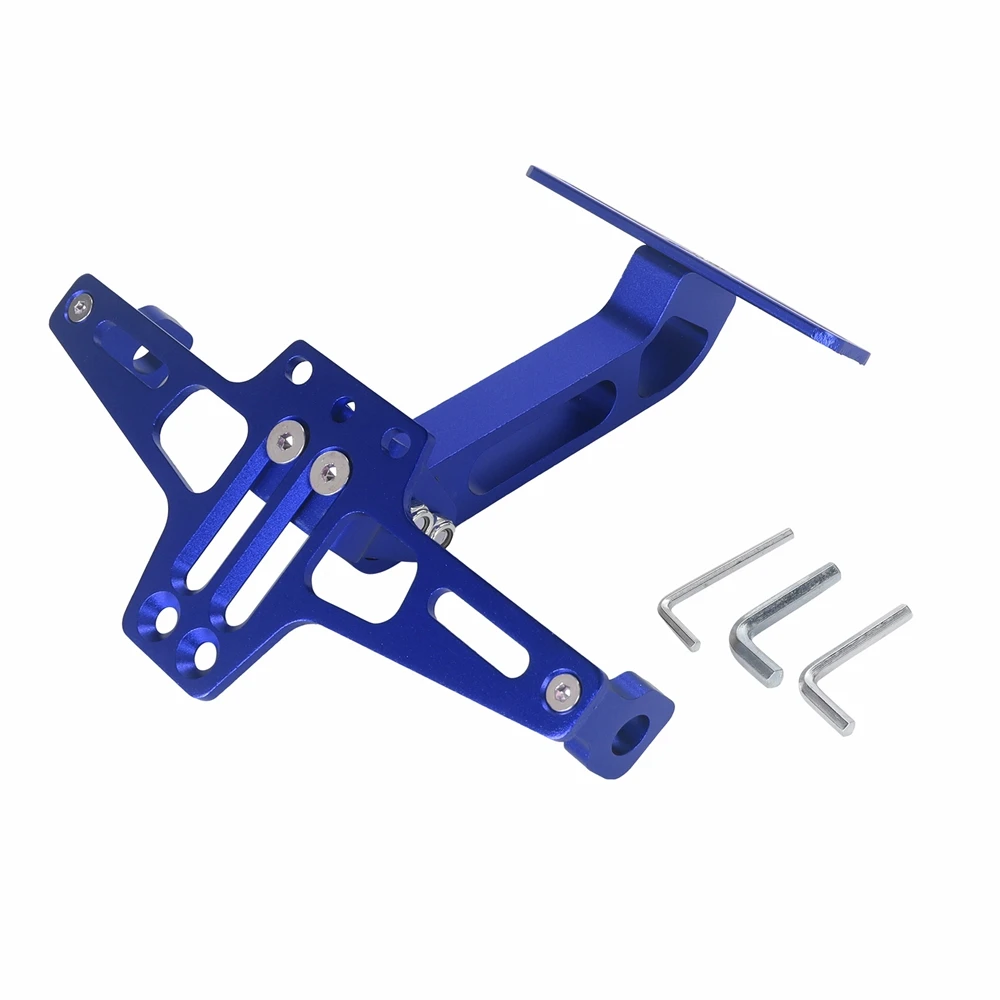 Motorrad Hinten Kennzeichen Halterung Aluminium Legierung Halterung Motorrad Universal Zubehör Motorrad Modifikation Teile
