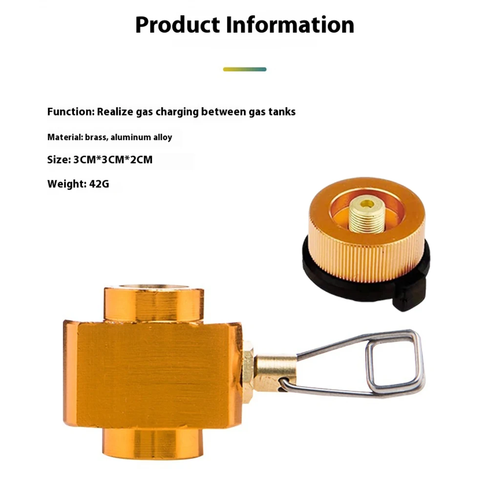 

Адаптер для перекачки газа, герметичный, взрывозащищенный, для заправки плоских баллонов, для активного отдыха и туризма