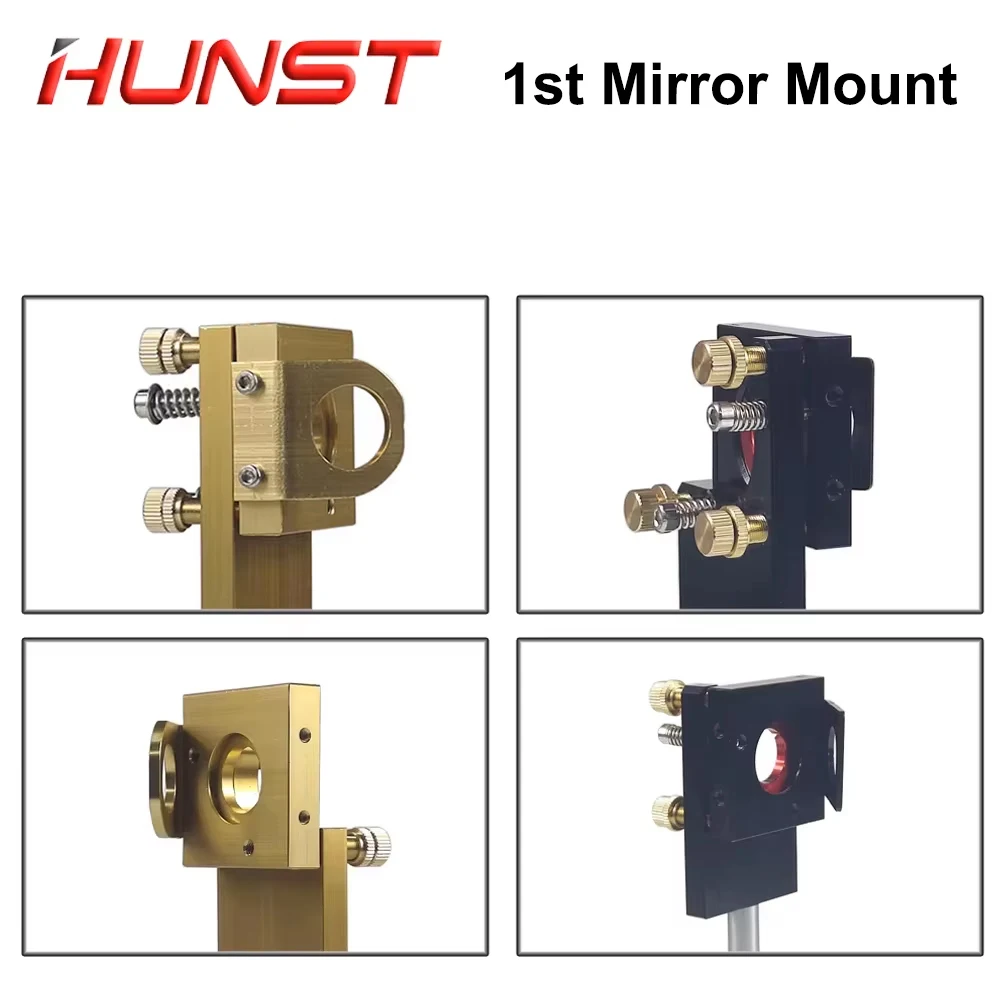 HUNST Co2 Laser Head First Mirror Mount Dia.25mm Reflective Mirror Integrative Mount for Laser Cutting Machine.
