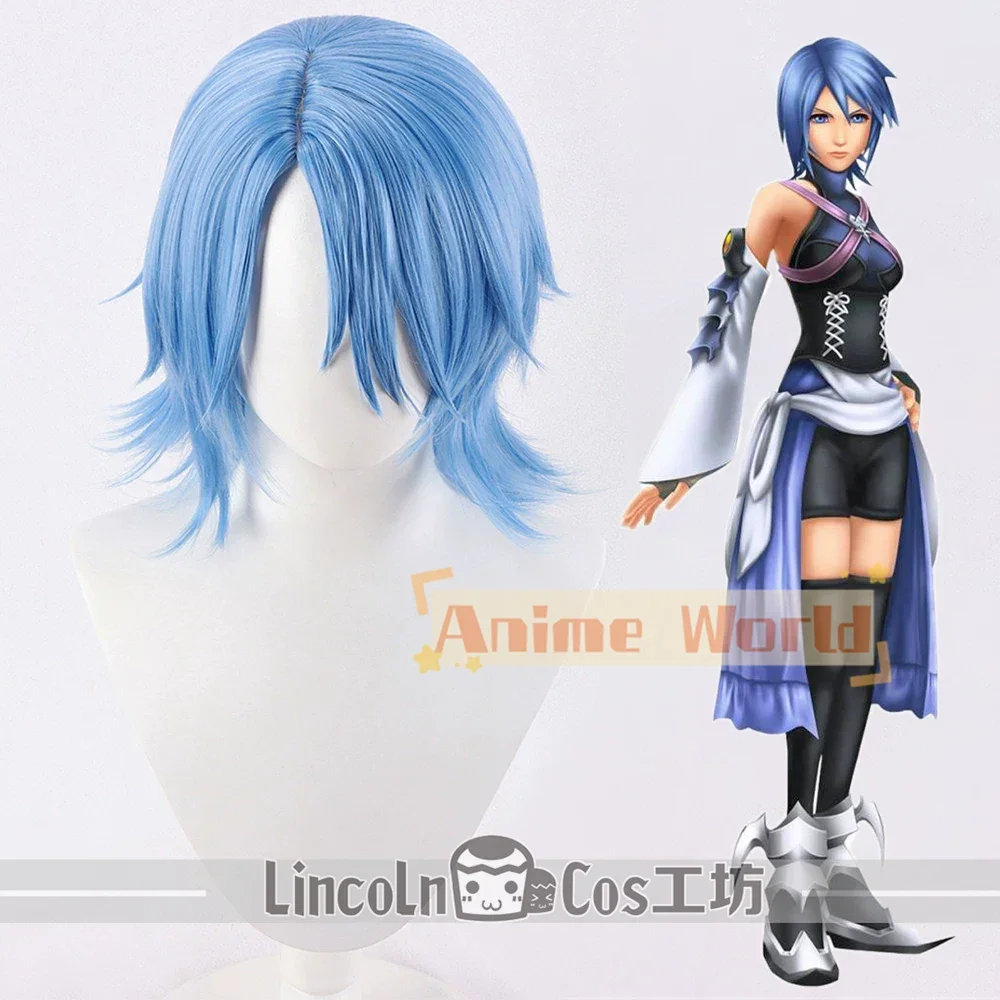 Anime Master Aqua Cosplay Wigs Heat Synthetic Hair Halloween Party Anime Wig + Wig Cap