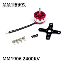AEORC MM1906/1908 RC 항공기용 브러시리스 모터 19mm 모델 비행기용 고속 프로펠러 엔진 RC 비행기 모터
