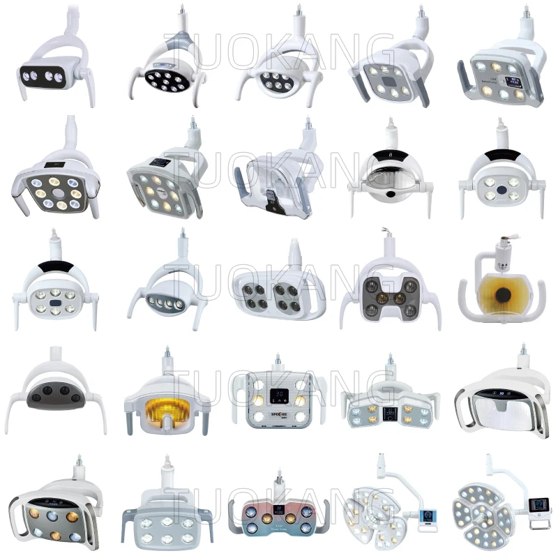 

Dental chair accessories oral lamp shadowless lamp LED dual color temperature implant surgical lamp adjustable brightness