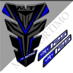 Protector de almohadilla de tanque para Yamaha MT-125 MT125 MT-125, calcomanía, emblema, insignia, logotipo, símbolo de carenado