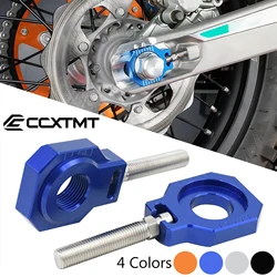 Motorcycle 20mm Rear Axle Blocks Chain Adjuster Block For KTM SX SXF XC XCF 2000-2012 XCW XCWF EXC EXCF 125-530 2000-2023 Parts