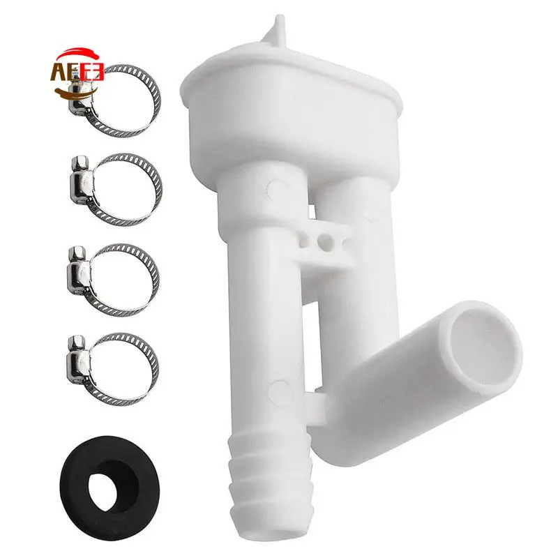 

AEE3-385316906 Vacuum Breaker Toilet Water Valve Kit Without Hand Sprayer Hook Up, For Dometic, Vacuflush, Traveler Toilets