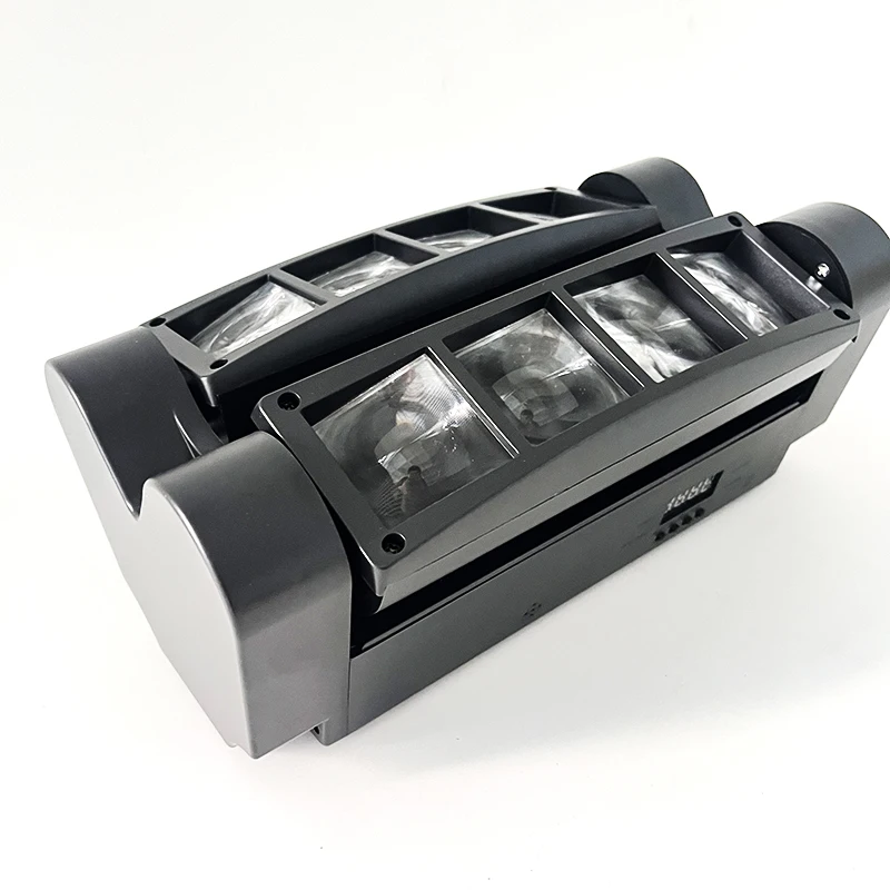 

НОВИНКА: Миниатюрный светодиодный прожектор Spider Beam 8x3W RGBW с подвижной головкой, DMX 512, идеально подходит для диджеев, ночных клубов и вечеринок.
