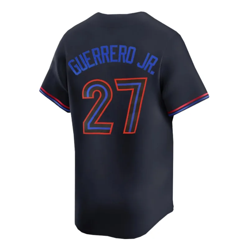 Boyfriend Style Men's Baseball Jersey Embroidery Loose Uniforms Breathable Outfits Casual Sports Short Sleeves Shirts Toronto