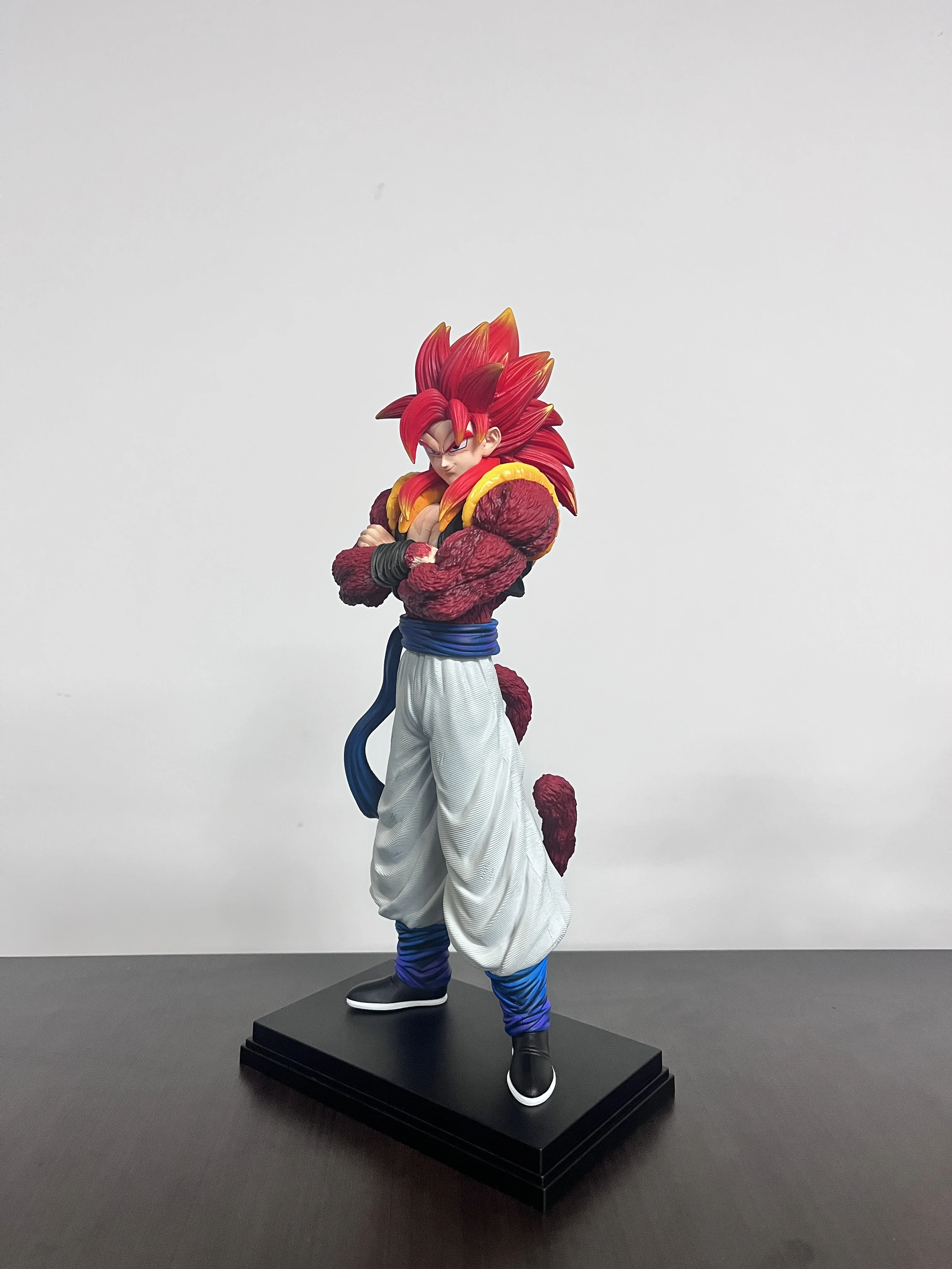 32 CM Dragon Ball Z JG Studio SSJ4 Gogeta anime action figure GK statua collezione modello personalizzato ornamenti desktop regalo t