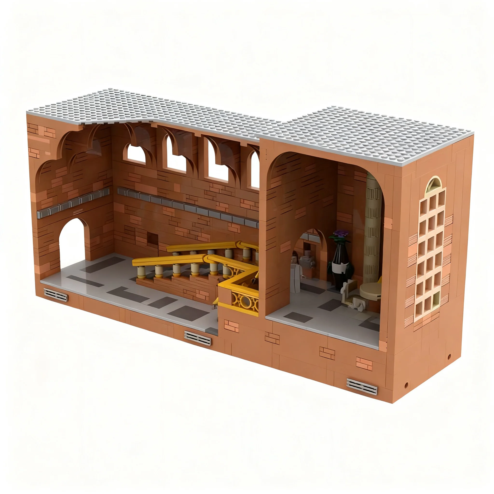 1471pcs MOC Star Battle Theed Royal Palace Model Building Blocks Christmas Gift Architecture Toys Education Idea 3D Collection