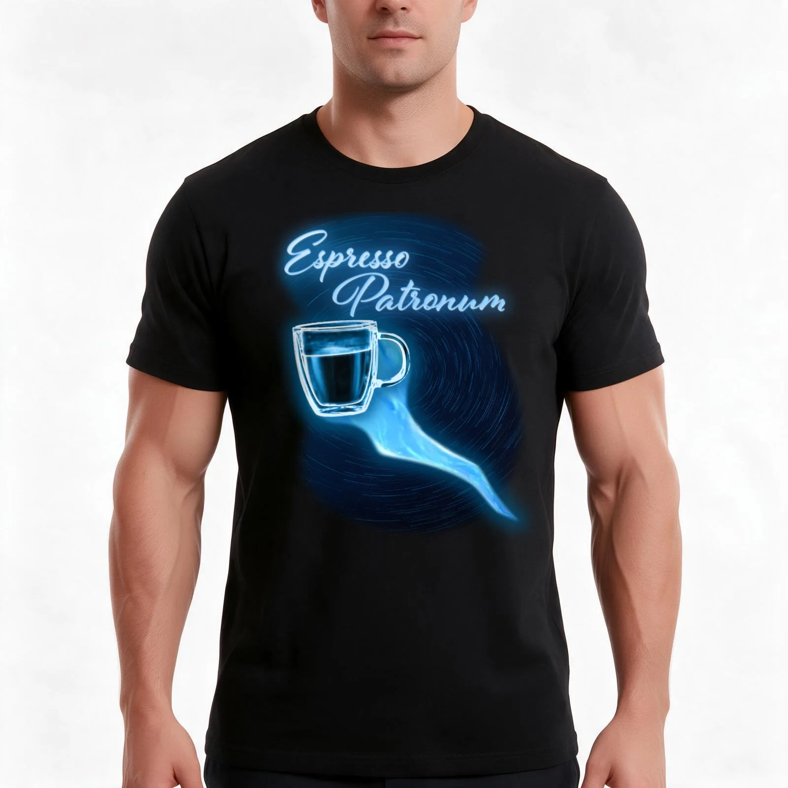 Espresso Patronum T-Shirt Summer Casual Cotton Tee Oversized Streetwear Tops Vintage Graphic Print Loose Fit Short Sleeve
