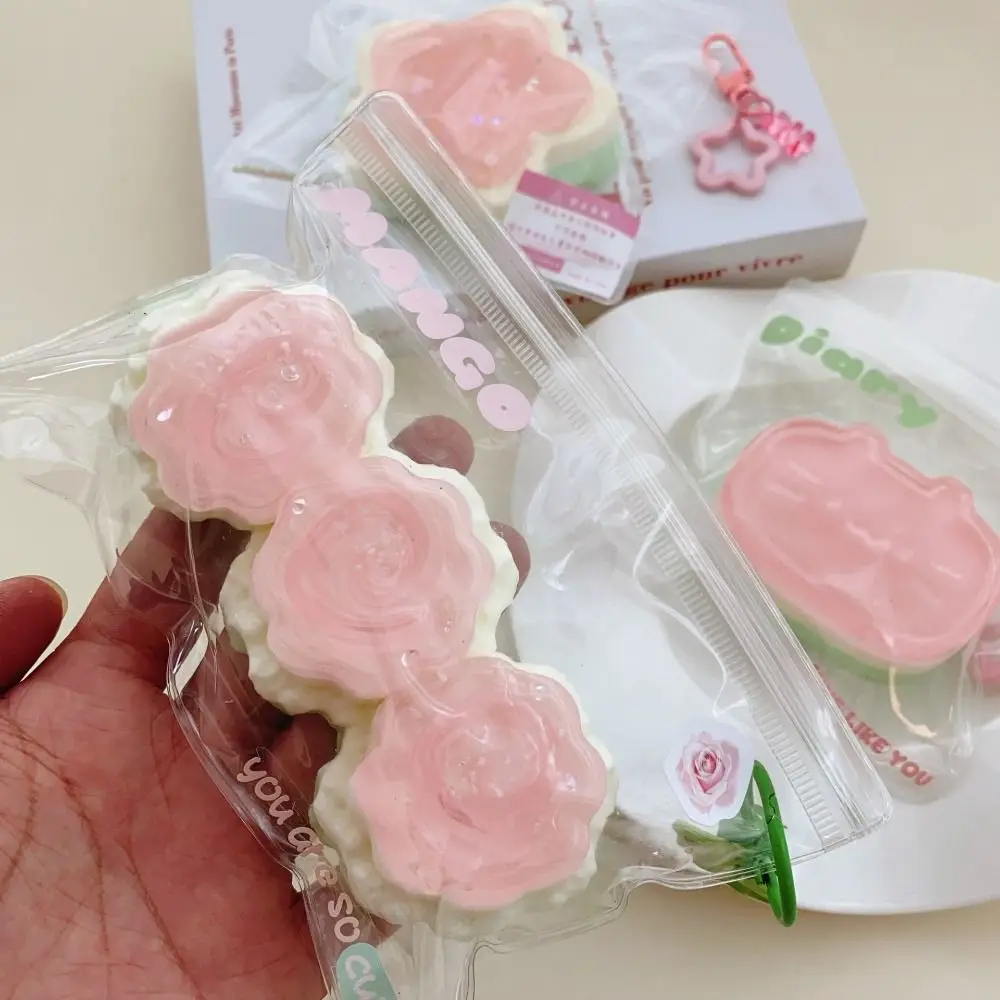 Estrelas simulação melancia squeeze brinquedo antiaderente gato super elástico brinquedos de frutas elástico super macio lento rebote brinquedo de frutas crianças