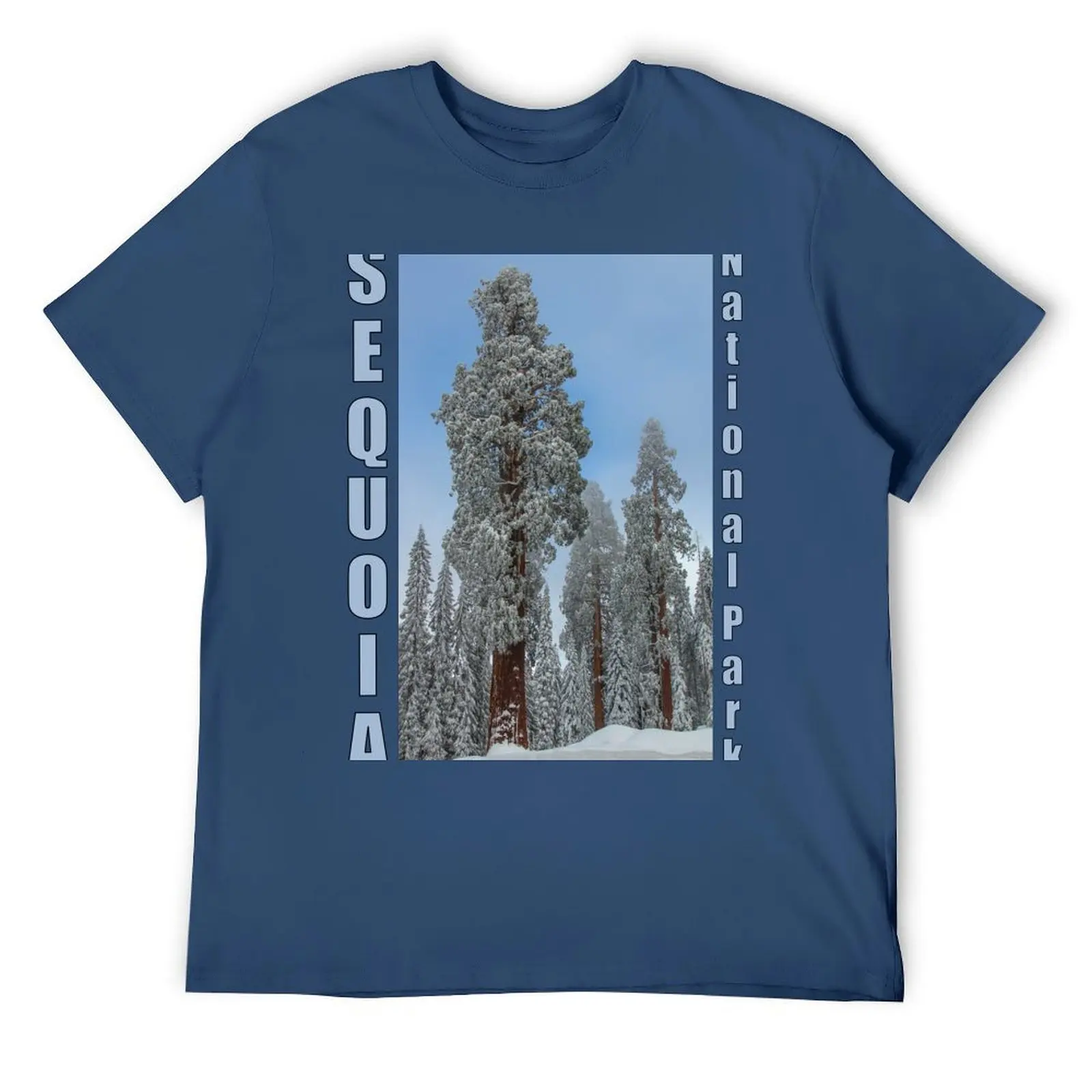 

Sequoia National Park - Winter T-Shirt boys whites croswit shirt man for a boy slim fit t shirts for men