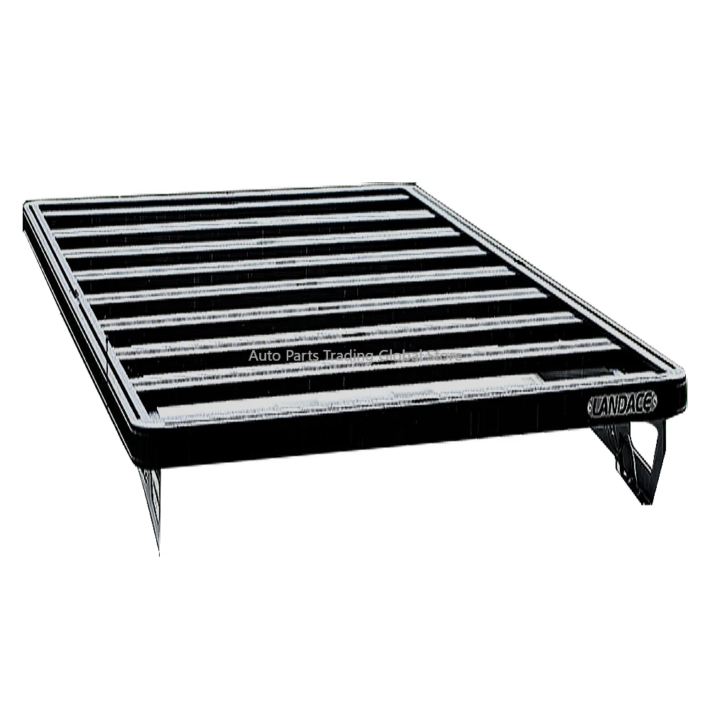 

4X4 Heavy Duty FJ Cruiser Roof Rack Black Cargo Carrier For Off-Road Adventures