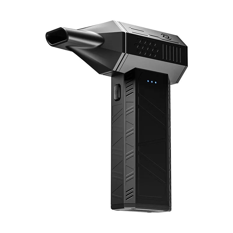منفاخ هواء X3Mini قابل لإعادة الشحن مع 4 فوهات 110000 RPM توربو مروحة منفاخ فرش توربو جيت مروحة ضاغط الهواء لتنظيف الغبار #5