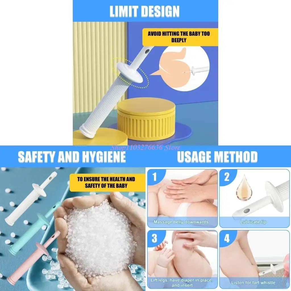 

R6FD Effective Relief Gas and Colic Reliever Passer Flatulence Solution for Baby Colic Gas Relief