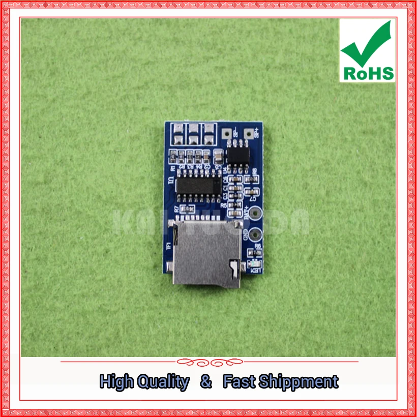 TF Card MP3 Decoding Module 3.7-5V Power Supply With 2W Mixed Mono Memory With Memory (H6B4)