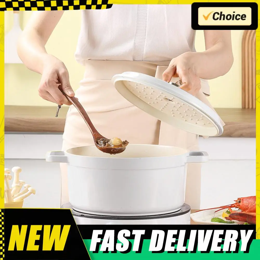 

Эмалированная кастрюля для домашней кухни, эмалированная литая алюминиевая голландская духовка с крышкой, мини-литая алюминиевая кастрюля, кастрюля, домашняя кухонная утварь